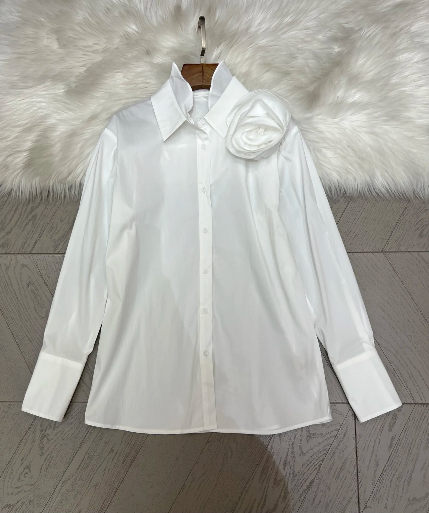 Elegant And Versatile Women'S Long-Sleeved Shirt